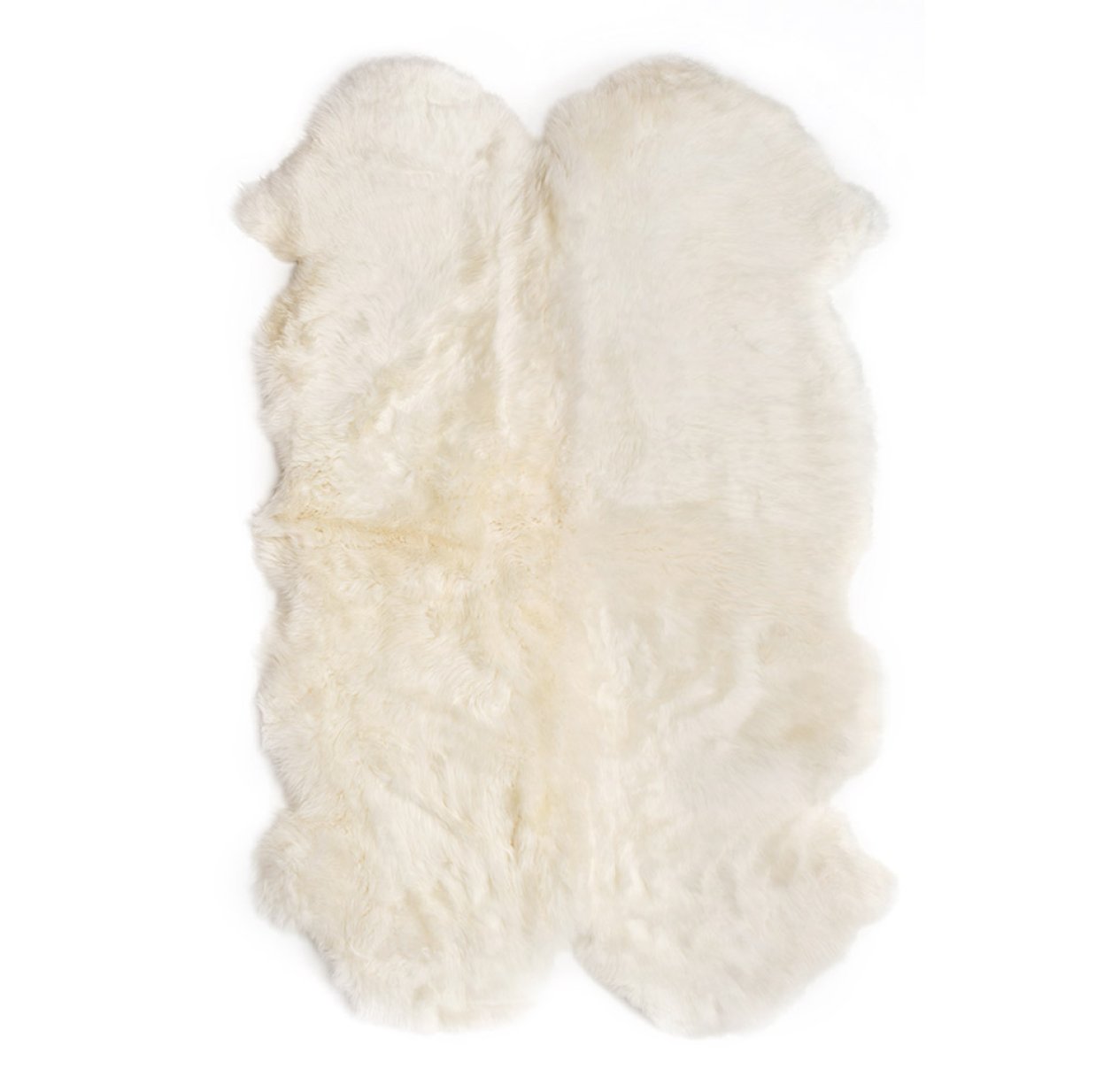 Tapis en peaux de mouton